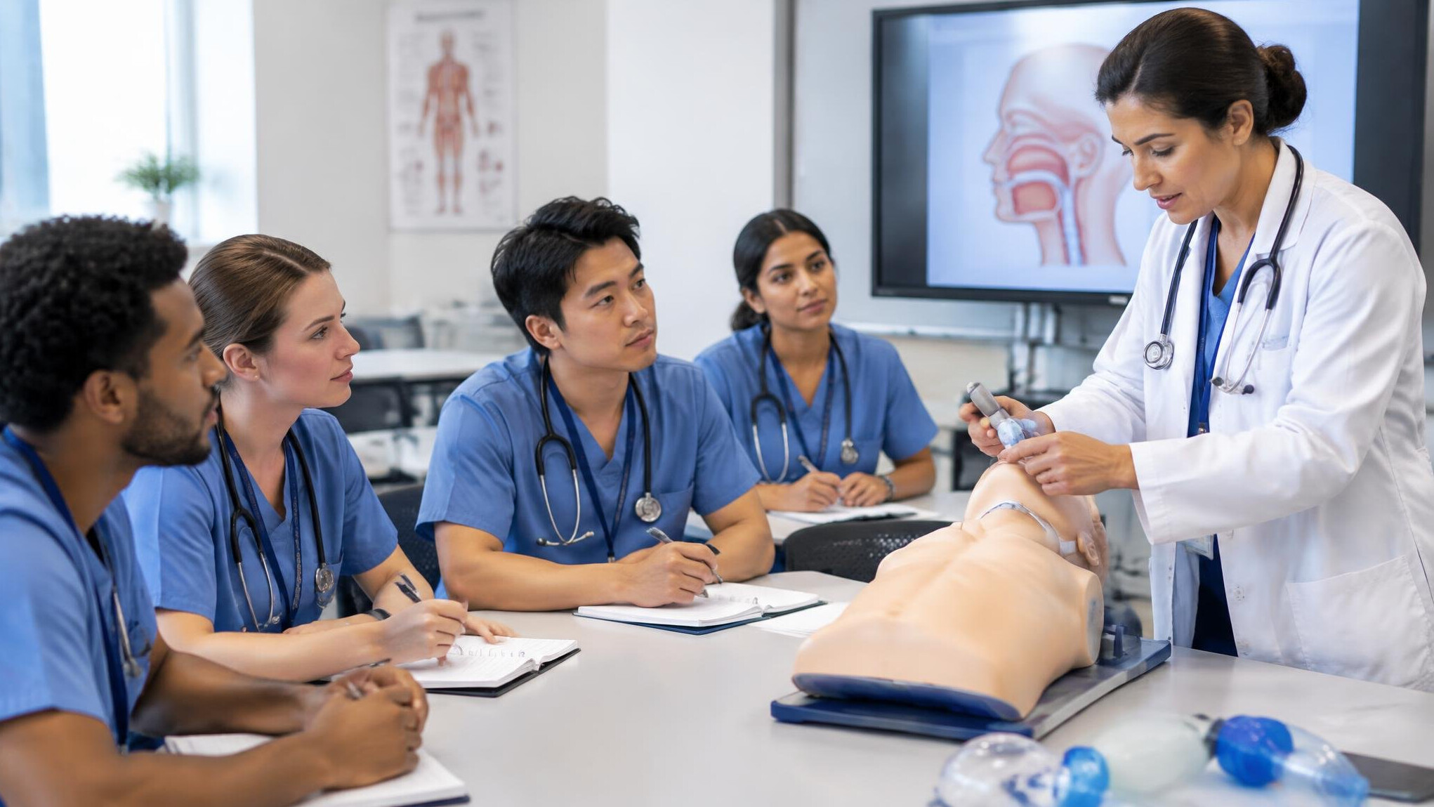 medical training class