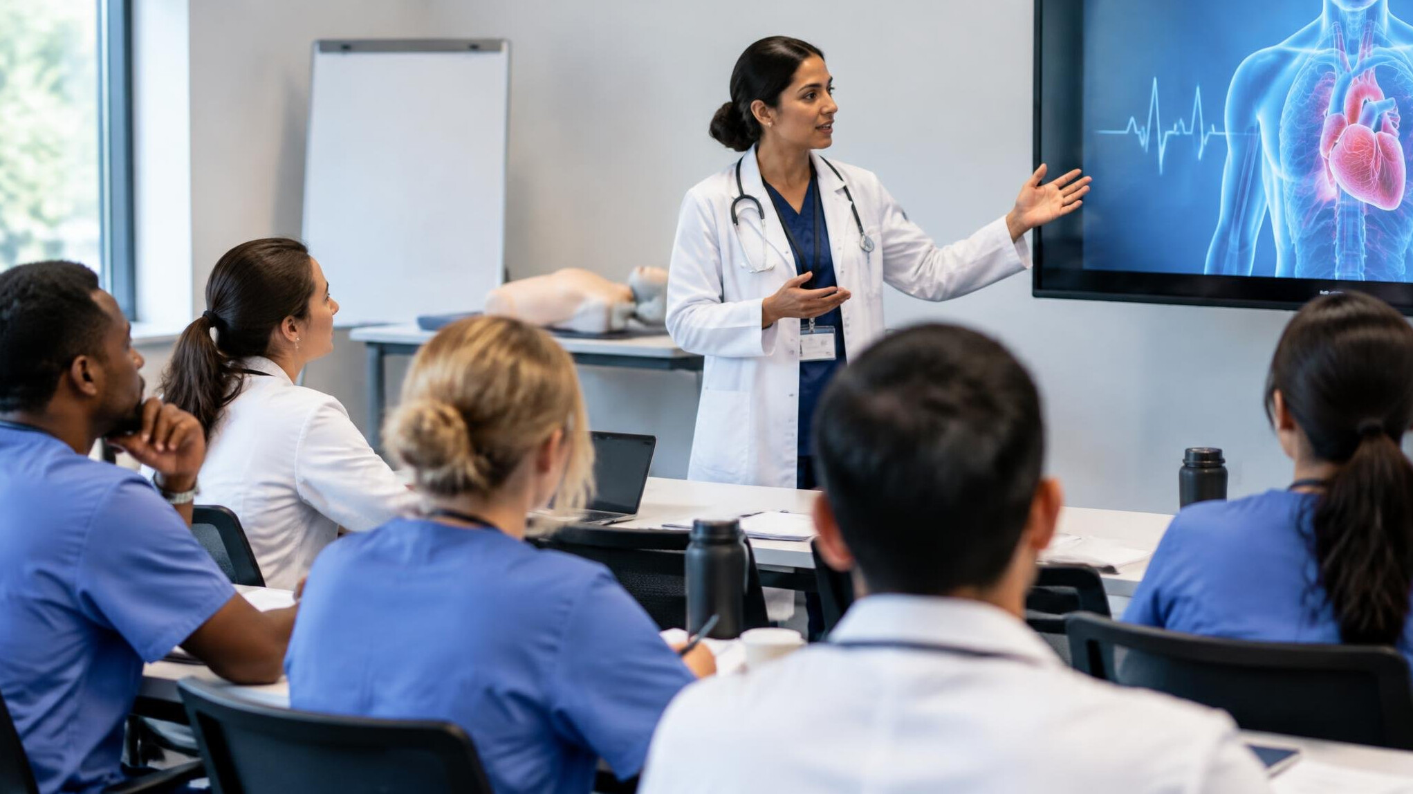 healthcare training session